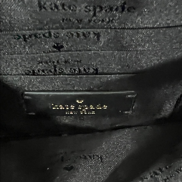 Kate Spade Black Belt Bag with Gold Accents - Picture 2 of 7